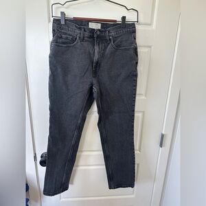 Everlane Gray Ankle Cropped Jeans